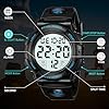 CIVO Mens Digital Watch Waterproof Sports Watch with LED Backlight Outdoor Military Digital Watches for Men Large Display Running Watch with Alarm/Timer/Date #3