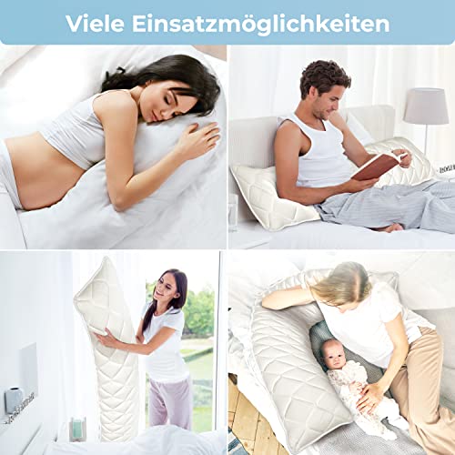 Rosenkern Seitenschläferkissen - [Made in Germany]
