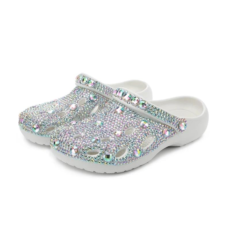 Elegant Crystal Embellished Slippers for Women Comfortable Soft Indoor Outdoor House Shoes Non Slip Sole slippers for women2