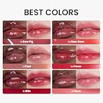HINCE Raw Glow Lip Tint - Stain Glazed, Glossy Dewy Lip Gloss, Non Sticky & Long Wearing for Natural Glass Glow, Hydrating, Moisturizing Liquid Lipstick, Vegan, 0.13 fl.oz. (RAW ROSE, 02) - Image 5