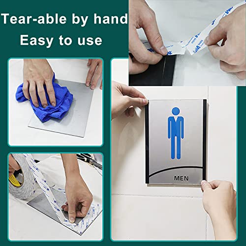 Hasaky 9448A Double Sided Tape 33Ft, Heavy Duty Mounting Tape For Scrapbook,Multipurpose Foam Tape Two Sided Sticky Tape,Waterproof Adhesive Tape For Craft Art Poster Indoor And Outdoor #TOP3