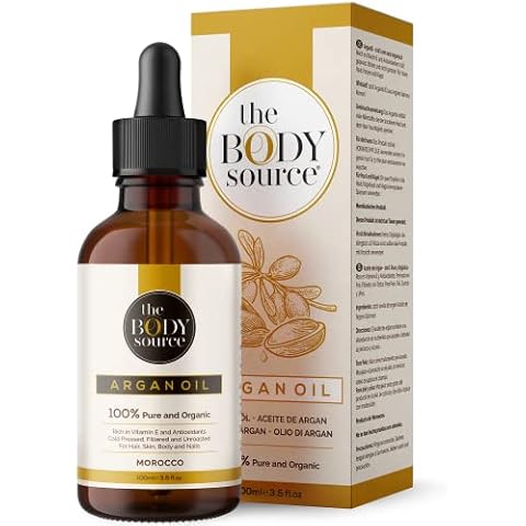 Cold Pressed Organic Argan Oil for Hair, Skin & Nails Cover