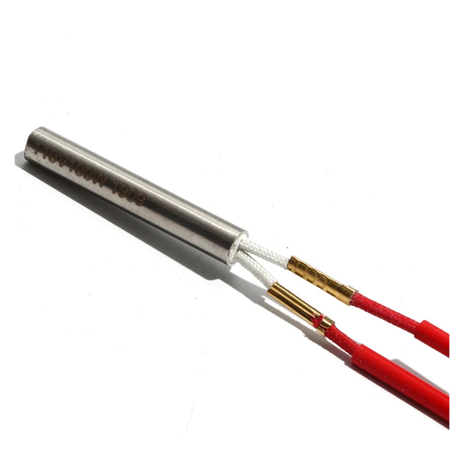 SSIMOO Elemento de Tubo de calefacción de combustión Seca, Cartucho de 10 Uds., 14x50mm, 14x52mm, 14x60mm, 170W/200W/210W DC110V/220V/380V Kindly (Size : 220V, Color : 200W 14x58mm)
