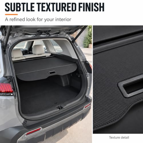 Image of Cargo Cover for All-New Toyota RAV4 2026 Accessories(Carbon Fiber Look),Trunk Cover Rear Security Shielding Shade for 2026 Toyota RAV4 Accessories XA60 Only(Upgraded)