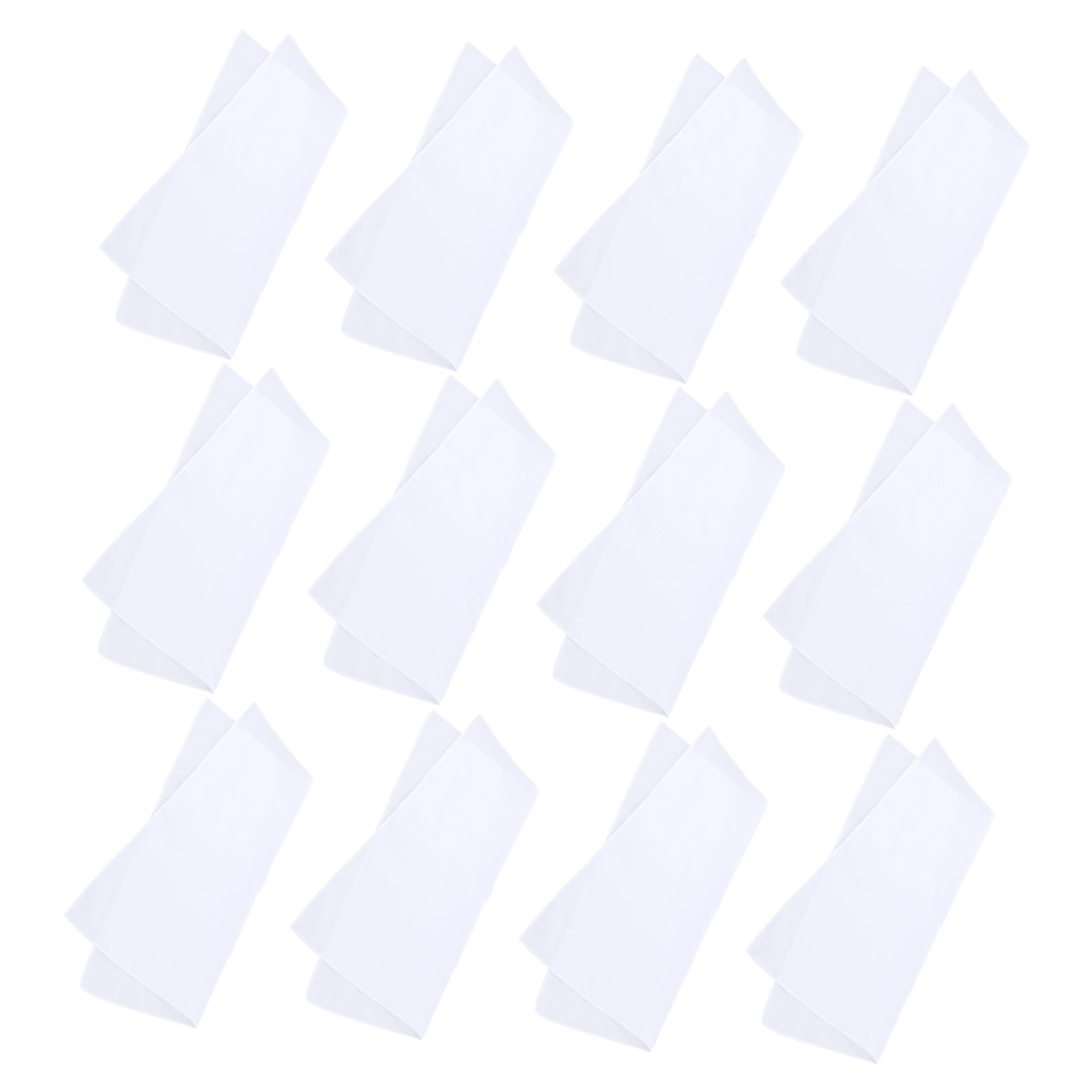 TOVINANNA Cotton Handkerchief Women's Tie-dye Square Towel 12 Pcs for Diy Embroidery