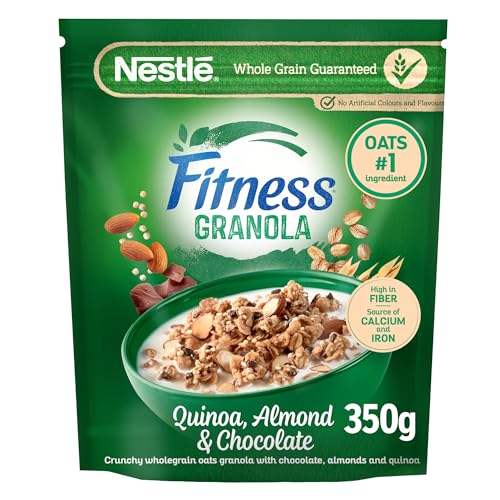 Fitness Granola Cereal Bag in Quinoa Almond & Chocolate (350g)