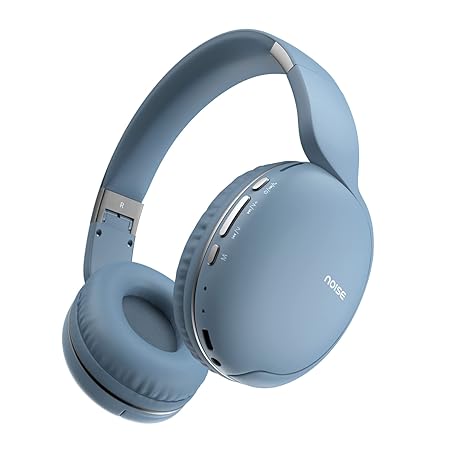 Newly Launched Noise Two On-Ear Headphones with 50 Hours Playtime, Low Latency(up to 40ms), 4 Play Modes, Dual Pairing, BT v5.3 (Serene Blue) at Rs. 1499