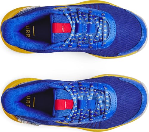 Under Armour Big Kids Grade School Curry 3Z7 Basketball Shoes 3026623 (Blue/White/White, US Footwear Size System, Big Kid, Numeric, Medium, 6)2