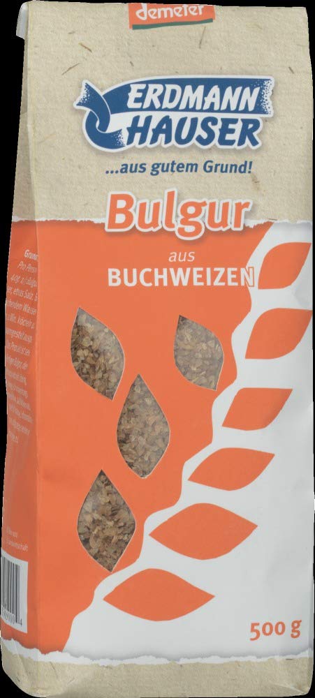 ErdmannHAUSER Getreideprod Bio ErdmannHAUSER demeter Bulgur aus Buchweizen (2 x 500 gr)