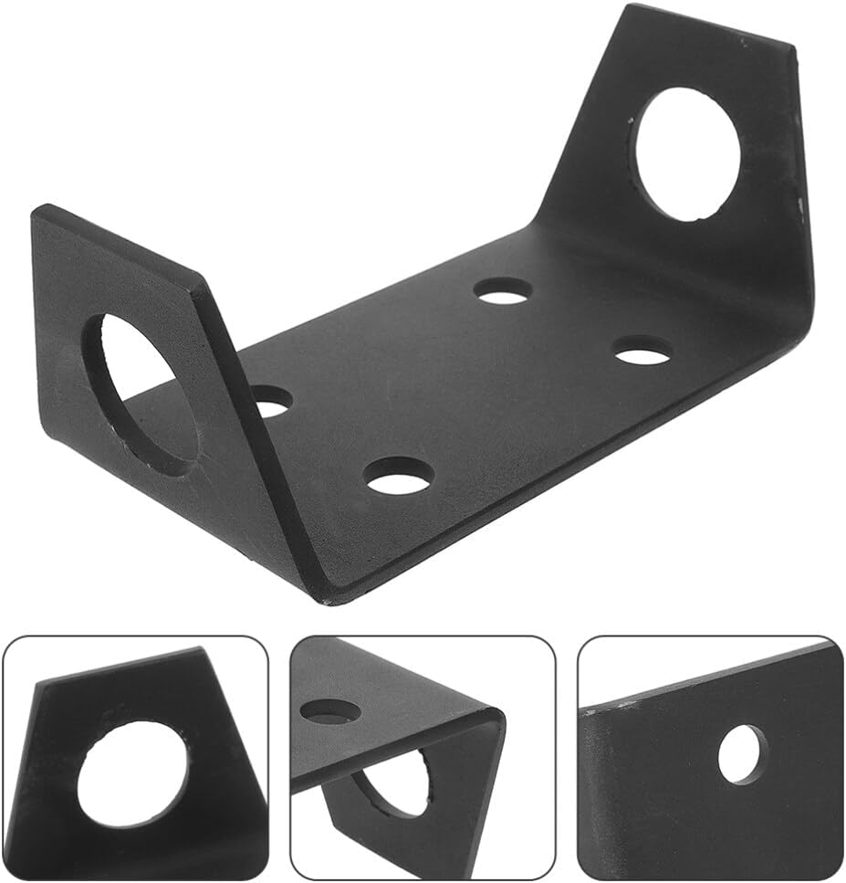 iplusmile 2pcs ATV Hitch Winch Mount Plates Easy to Install Winch Cradle Mounting Bracket for Off-Road Vehicles Durable Trailer Hitch Accessories for Truck and Trailer Recovery