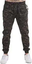 Calças Jogger Jeans Masculina Com Elástico Super Confortavel Com Cordão e Bolsos