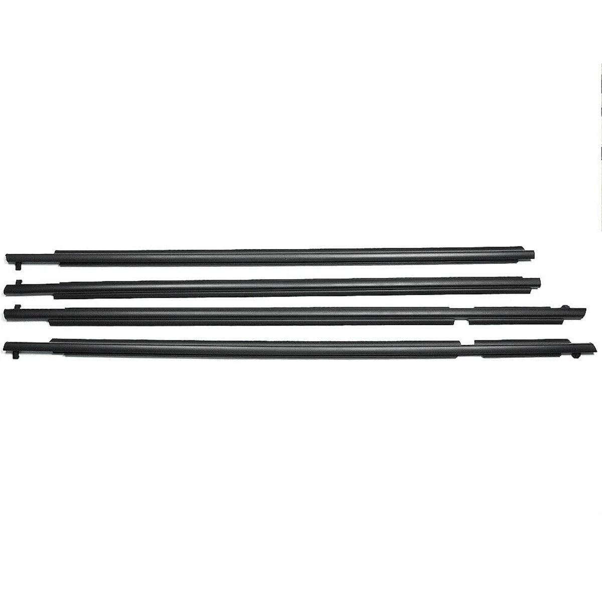 Striscia Tenuta Portiera 4 Pezzi Guarnizione In Gomma Finestrini Esterni Auto Striscia Tenuta Impermeabile Modanatura Cintura Per Toyota Per Rav4 US 2006-2012 Guarnizioni