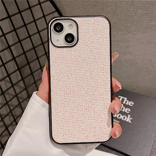 Paillettes strass coque iPhone 14 Pro rose pour sublimer vos tenues en soirée