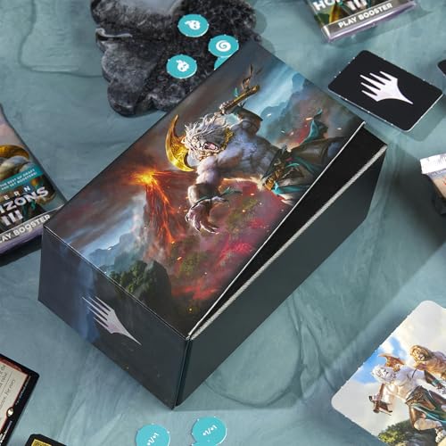 Image of Magic: The Gathering Modern Horizons 3 Bundle - 9 Play Boosters, 30 Land Cards + Exclusive Accessories