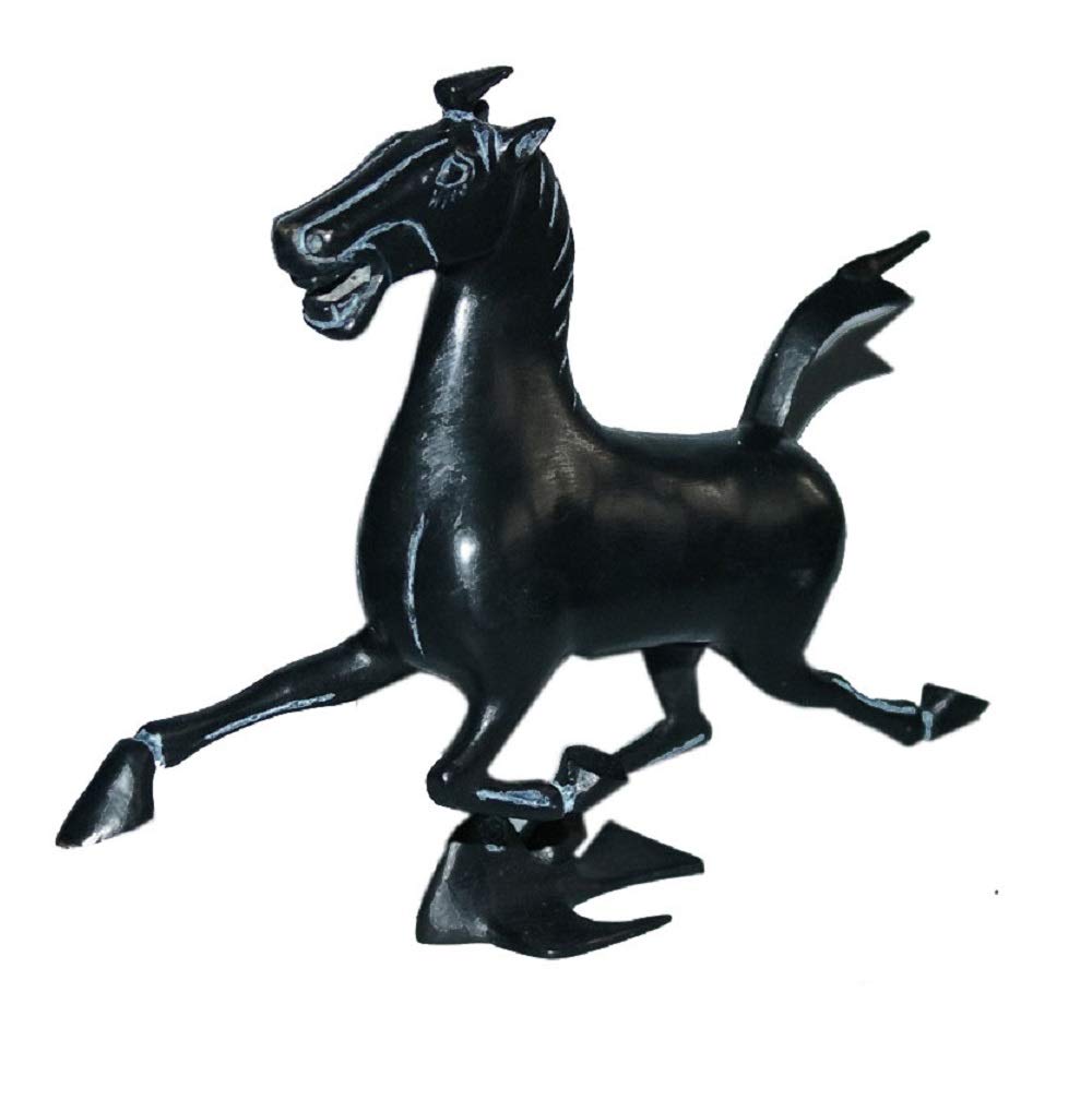 新海　馬　彫刻 彫像　ブロンズ kunio_itou_bronze_horse_top-