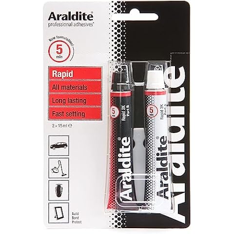 Colle époxy rapide Araldite 15 ml Cover