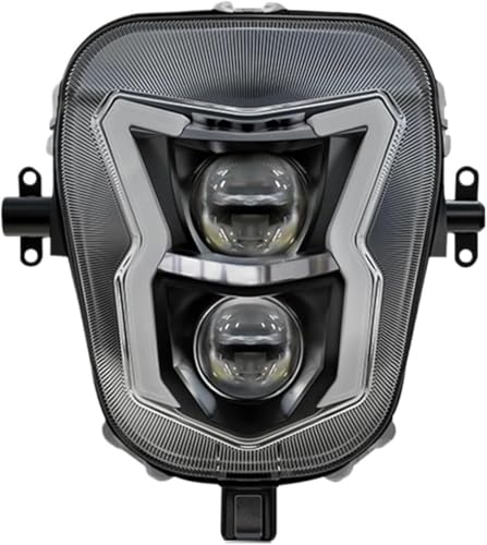 Phares pour moto CRF450L pour remplacer une optique cassée mèche de phare motocross stable