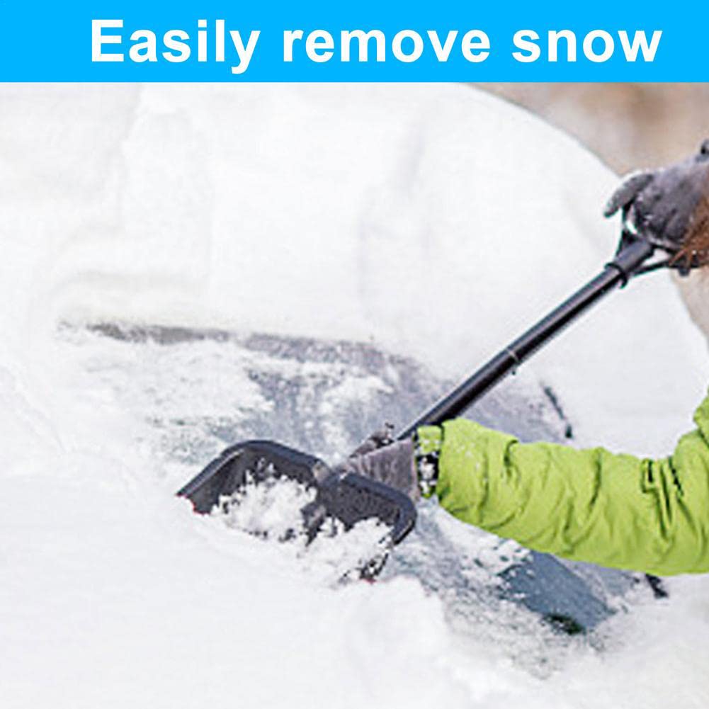 Pala Da Neve Pieghevole LESOLEIL - 42cm, Alluminio, Per Auto E Giardino - Foto 1