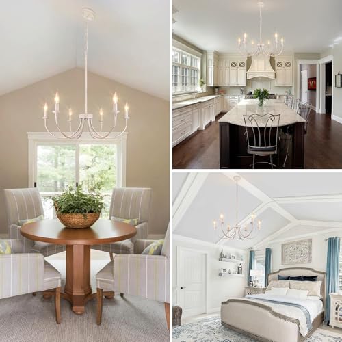 6-Light-French-Country-Chandelier-Antique-White-Farmhouse-Chandelier-for-Dining-Room-Lighting-Fixtures-Hanging-Industrial-Modern-Chandelier-for-Bedroom-Foyer-Kitchen-Living-Room-Staircase