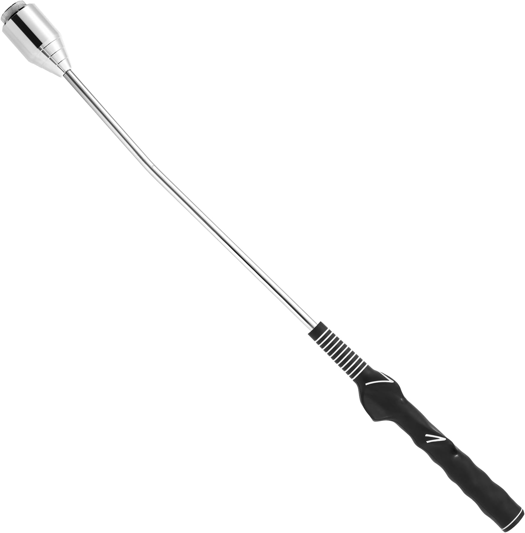 Mile High Life Golf Tempo Trainer | Golf Grip Trainer | Golf Swing Training Aid | Two Weight Configuration Options | for Left-Handed Golfer