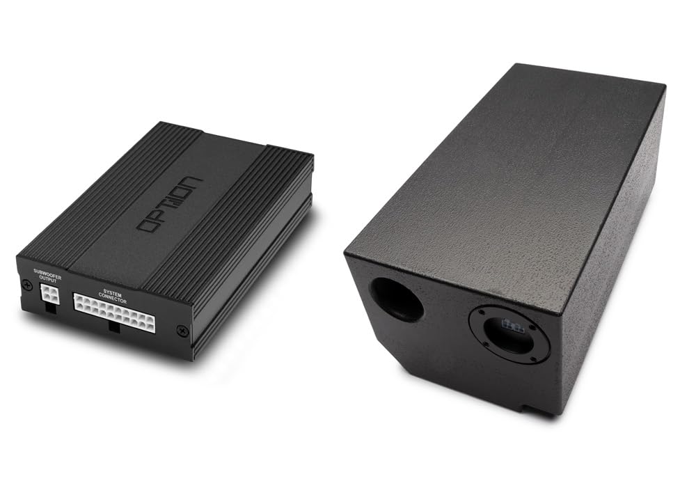 Option DSP Niveau sonore V1 compatible avec Fiat Ducato série 7/série 8-6 canaux DSP et caisson de basses passif spécifique au véhicule Rock-1