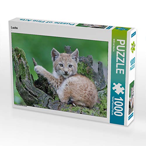 CALVENDO Puzzle 'Der Luchs' 1000 Teile – 64x48 Cm, Premium-Qualität Aus Europa