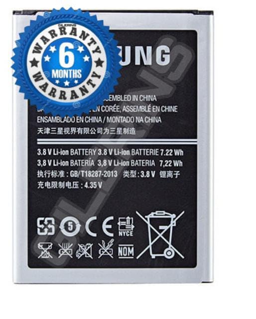 Image of Original B500AE Battery for Samsung Galaxy S4 Mini (9190) 1900 mAh Battery with 6 Month Warranty***