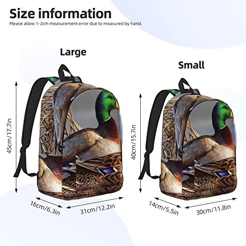 Sac à dos ordinateur portable Canard colvert M pour voyage