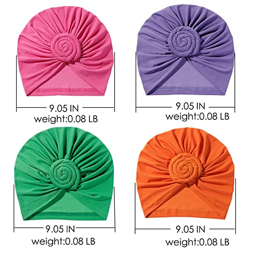 Image of KYNARI Turban Head Wraps for Women, Pretied Stretch Bonnet Hair Wrap | African Knot Turban Hats Pre Twist Headwear Soft Head Scarf Elastic and Breathable Head Covering Cancer Caps for Black Women