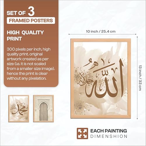 Image of NoWorries Wall decor Paintings for Office Decor and Home Decor /Framed Paintings for Home Wall, living room decoration - (Synthetic Wooden Frame)(Framed Poster Multicolor) (IS - 2, 10x13 inches)