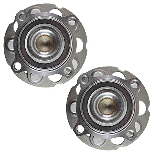 Image of TRQ Rear Left and Right Wheel Bearing and Hub Assembly Set 2 Piece