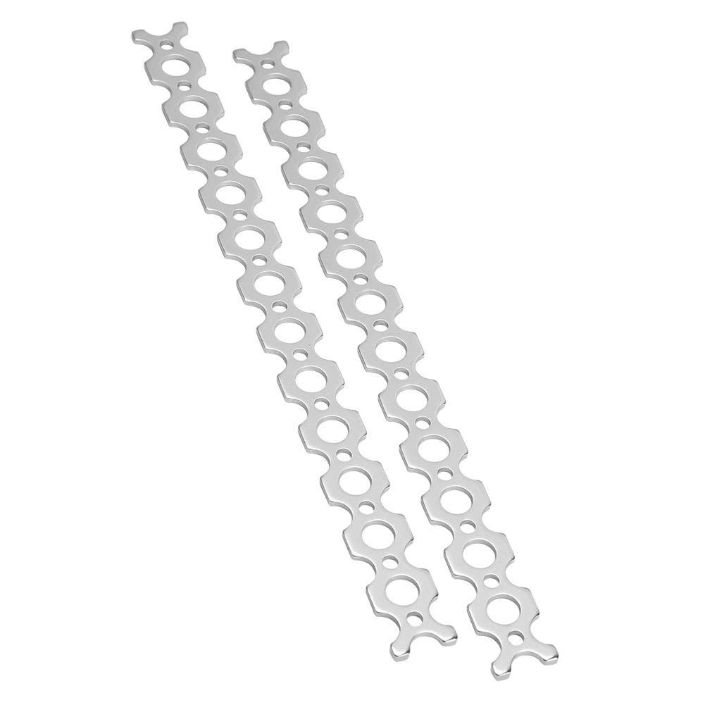 2PCSアルミニウム13穴フラットリンケージ材料アルミニウムロボット玩具アクセサリー教育玩具部品学用品Tetrixrobotics＆Pitscoロボット部品に適合208 x 16 x 2mm