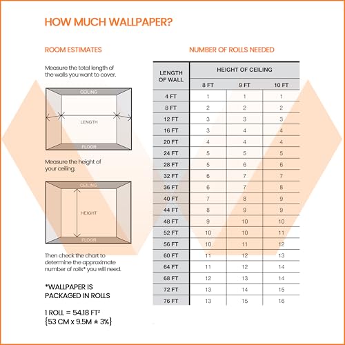 wolpin Non-Woven Wallpaper Non-Adhesive (53 x 950 CM) (Beige) | Textured Beige Damask Wallpaper with Shiny Finish | Decorative Wall Covering for Home & Office (54.18 Sq Ft)