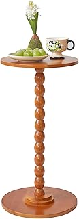 27 Cherry Wood Office Decor Ideas for Warm Workspaces 28 Round Wood Side Table, Small Decorative Table, Nightstand, Modern Side T...