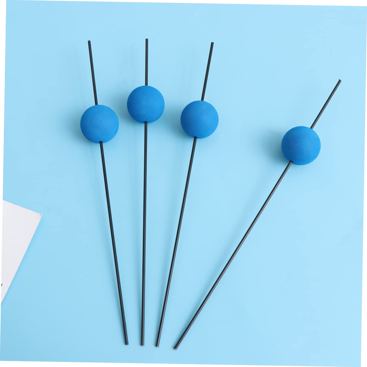 KICHOUSE Crash Landing Training Gear Kit Set for Helicopter Sponge Design Easy Installation for Beginners Experts Blue Color