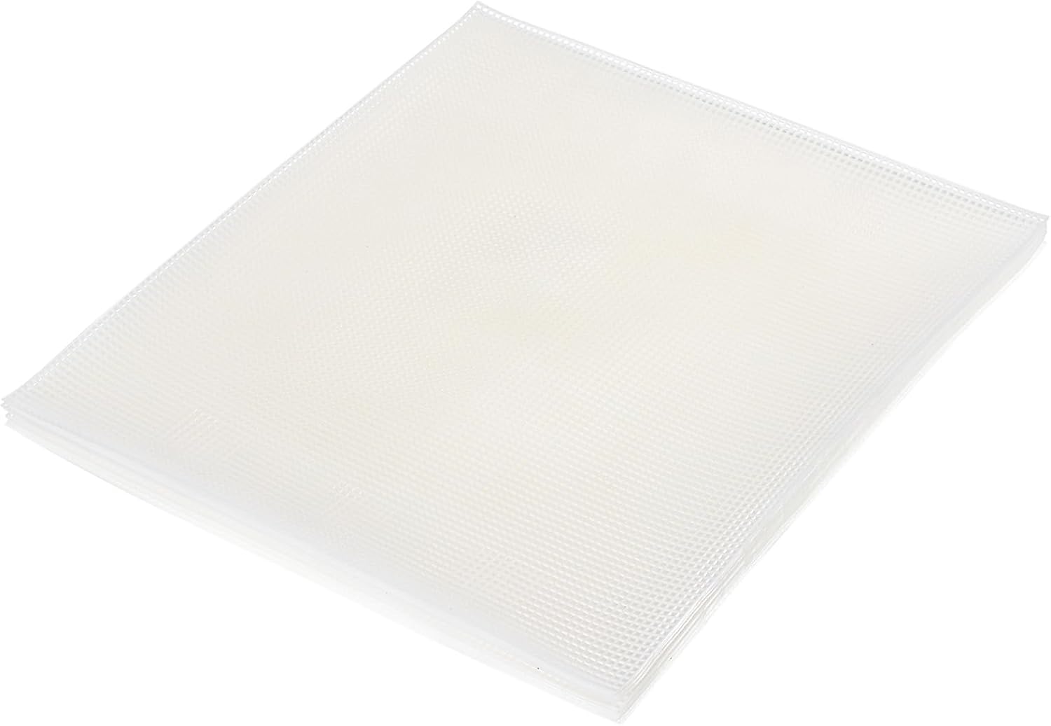 PATIKIL 16.3" x 14.5" Square Plastic Canvas Mesh Sheets, 15 Pcs Eye Mesh for Embroidery 2.6mm Holes with Needlepoint Blank for DIY Crafting Wreathing Coasters Card Holder