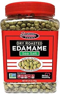 Seapoint Farms Sea Salt Dry Roasted Edamame, Healthy Gluten-Free Snacks, 27 oz