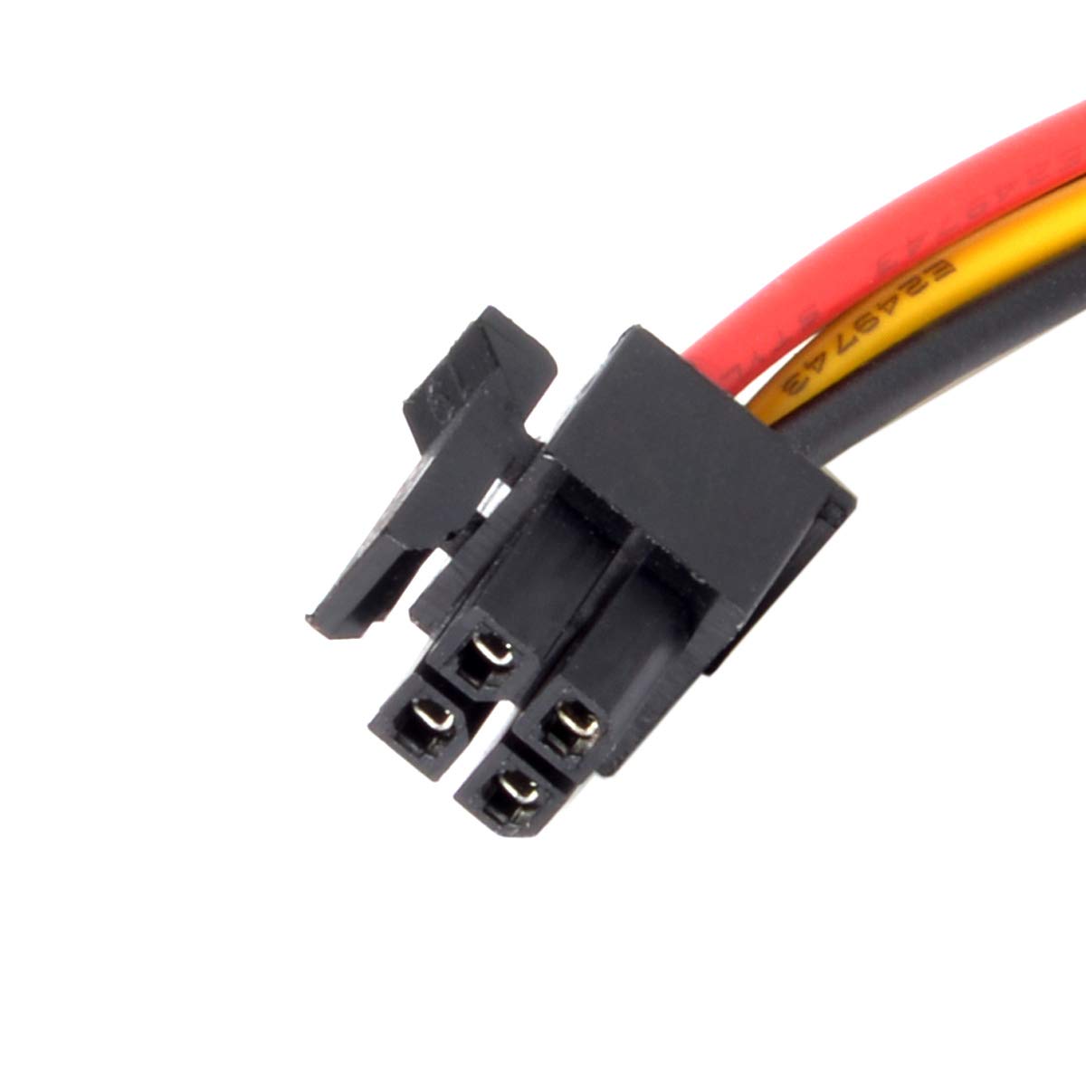CY ATX Molex Micro Fit griglia 3,0 mm 4 pin maschio su cavo adattatore 15 cm 20AWG UL1007
