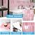 Art3d 12 x 12 Inch Heavy-Duty Peel and Stick Backsplash, Self-Adhesive Wall Tiles for Kitchen Bathroom Decor, 10-Pack Pink