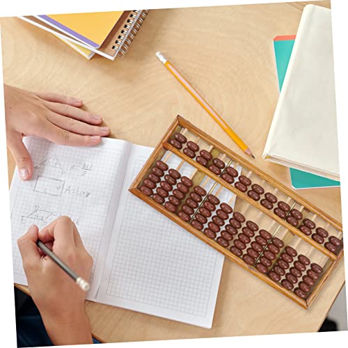 CANIGHT 1Pc Adultos Crianças Crianças Calculadora Japonesa De Madeira Para Soroban Ferramentas Matem