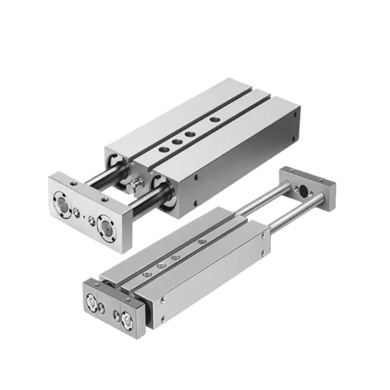 RISWEKFW 1pcs Dual Piston Cylinders DPZJ/DPZ1620253225405080100PAKFS(159963 DPZJ-25-80-S2)