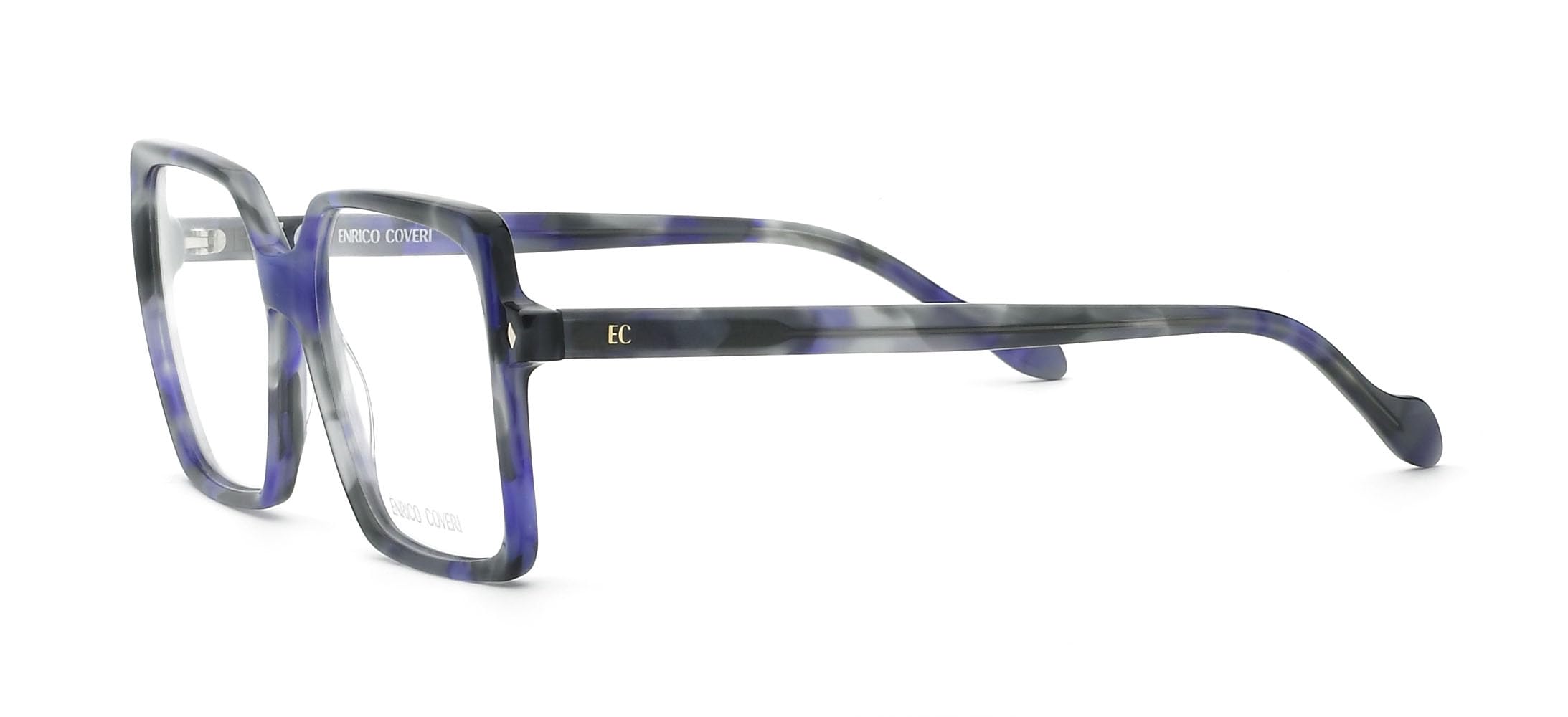 Enrico Coveri Okulary korekcyjne ECV140 damskie oprawki, Fioletowy