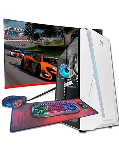 Iv Ibericavip Pack Gaming Spot - Pc Gaming Completo Amd Ryzen 5 5500 16gb Ram 1tb Ssd M.2 Rtx4060 8gb Monitor 27 Periféricos - Windows 11 Pro, Monitor Curvo 27 , Teclado, Ratón Y Cascos Iv Ibericavip Pack Gaming Spot - Pc Gaming Completo Amd Ryzen 5 5500 16gb Ram 1tb Ssd M.2 Rtx4060 8gb Monitor 27 Periféricos - Windows 11 Pro, Monitor Curvo 27 , Teclado, Ratón Y Cascos