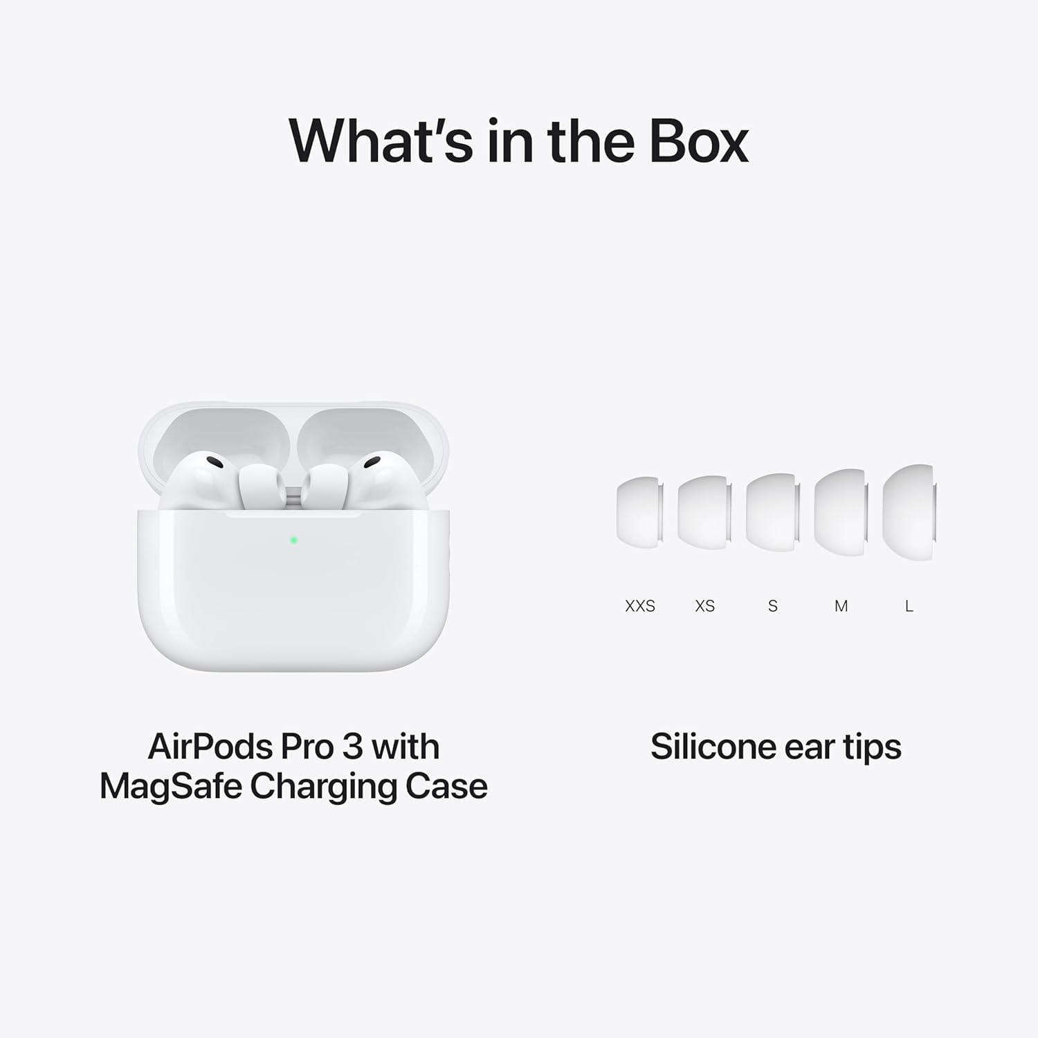 Wireless Earbuds Pro 3, TWS Bluetooth Earphones with Active Noise Cancellation, Spatial Audio, Deep Bass, High-Fidelity Stereo Sound, Touch Control, USB Type-C Charging Case (Skin White) — Amazon image 6