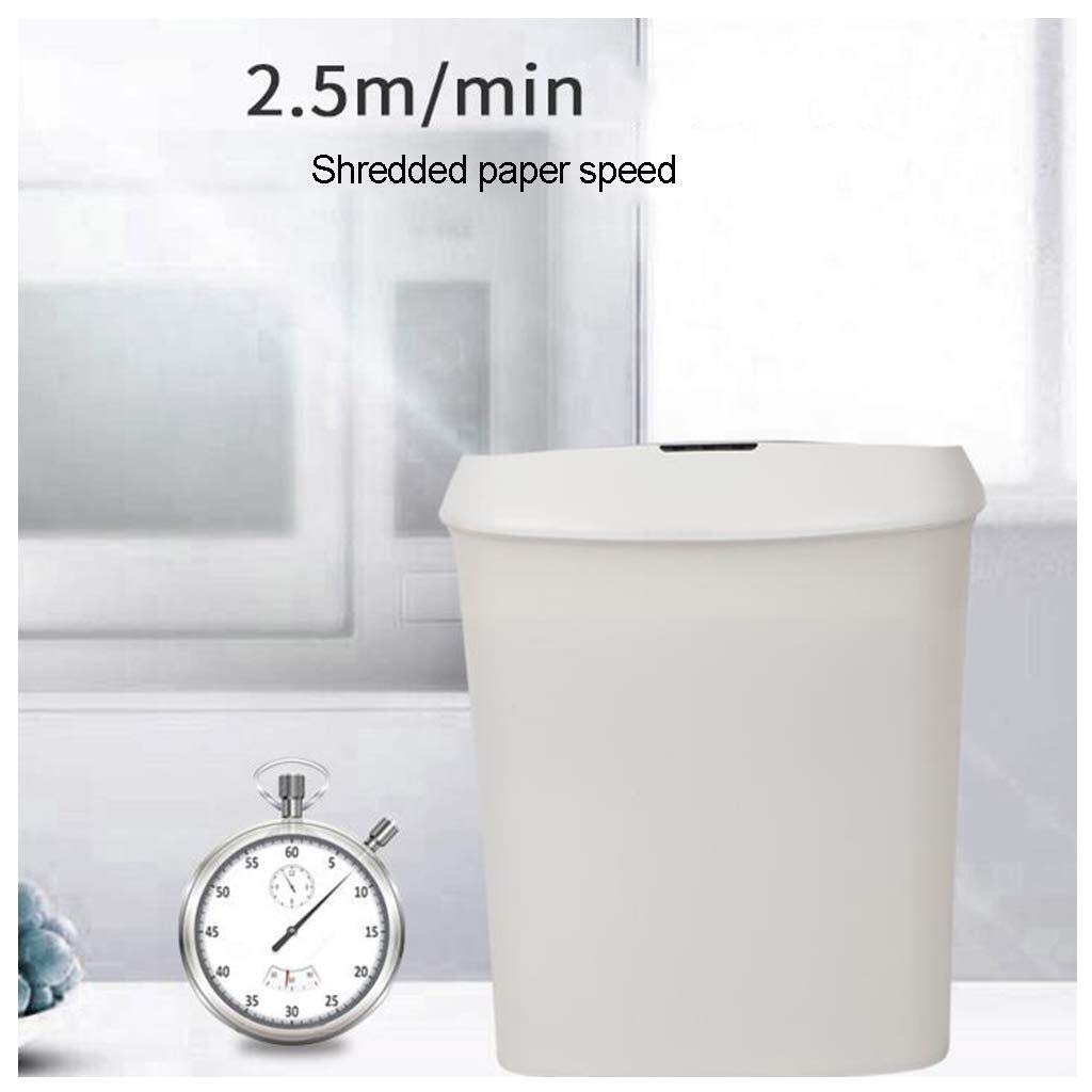 Material for Oficina Chippers Shredder, eléctrico Oficina Hogar Personal Mini Pequeño Trituradora de Escritorio de Estilo Cross-Cut Trituradora de Papel