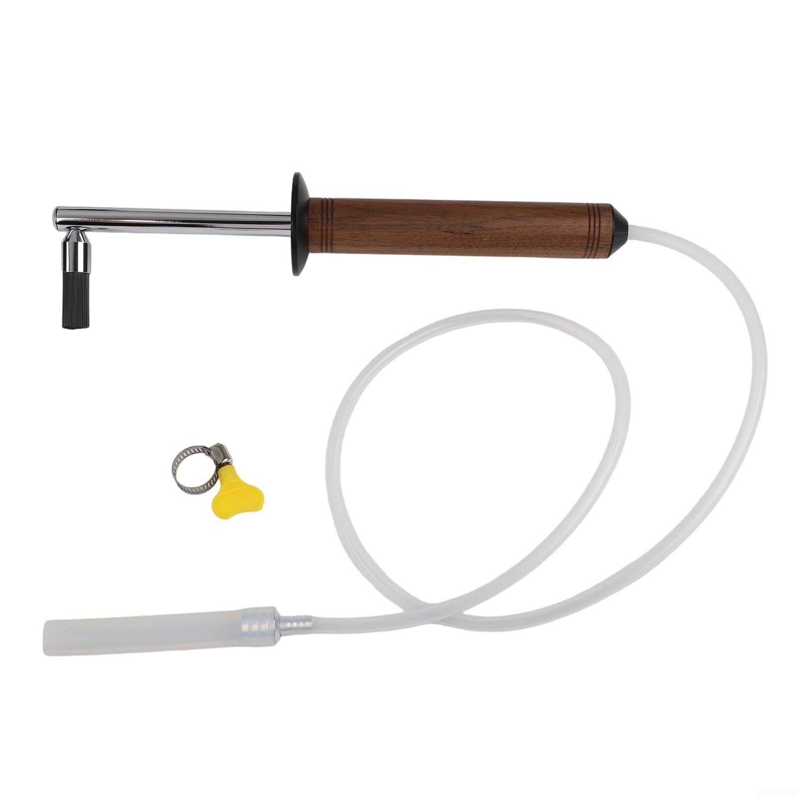 Cepillo de limpieza espresso para máquina de café, cepillo de limpieza a vapor con mango de madera, herramienta de limpieza de portafiltro