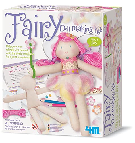 4M - Fairy Doll Making Kit, muñeca (004M2732)