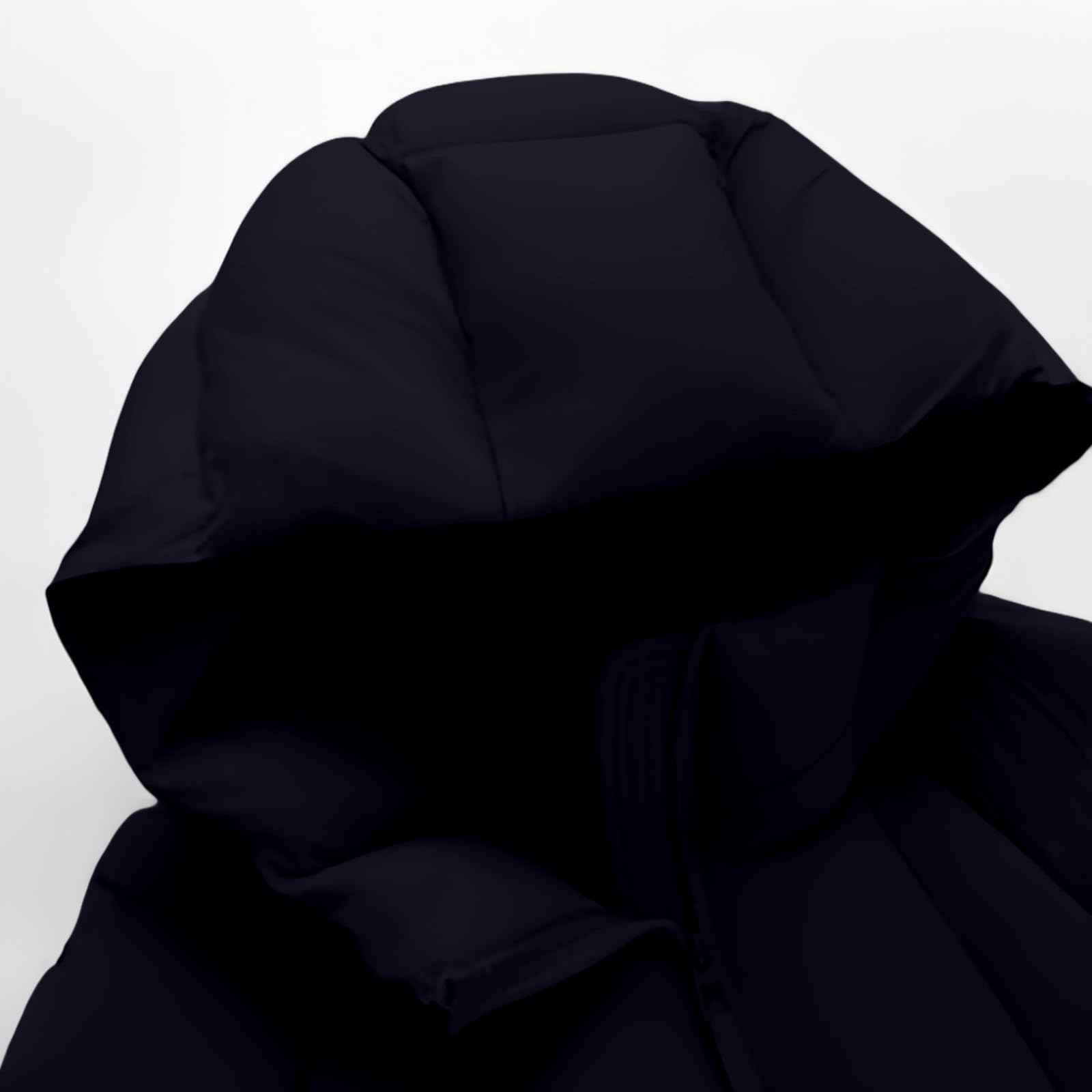 Genérico Abrigos Mujer Invierno Chaqueta Con Cremallera De Piel Sintética Cálido Acolchada Cortavientos Con Bolsillos Chaquetas Impermeable Termica Ropa Para El Frio Extremo