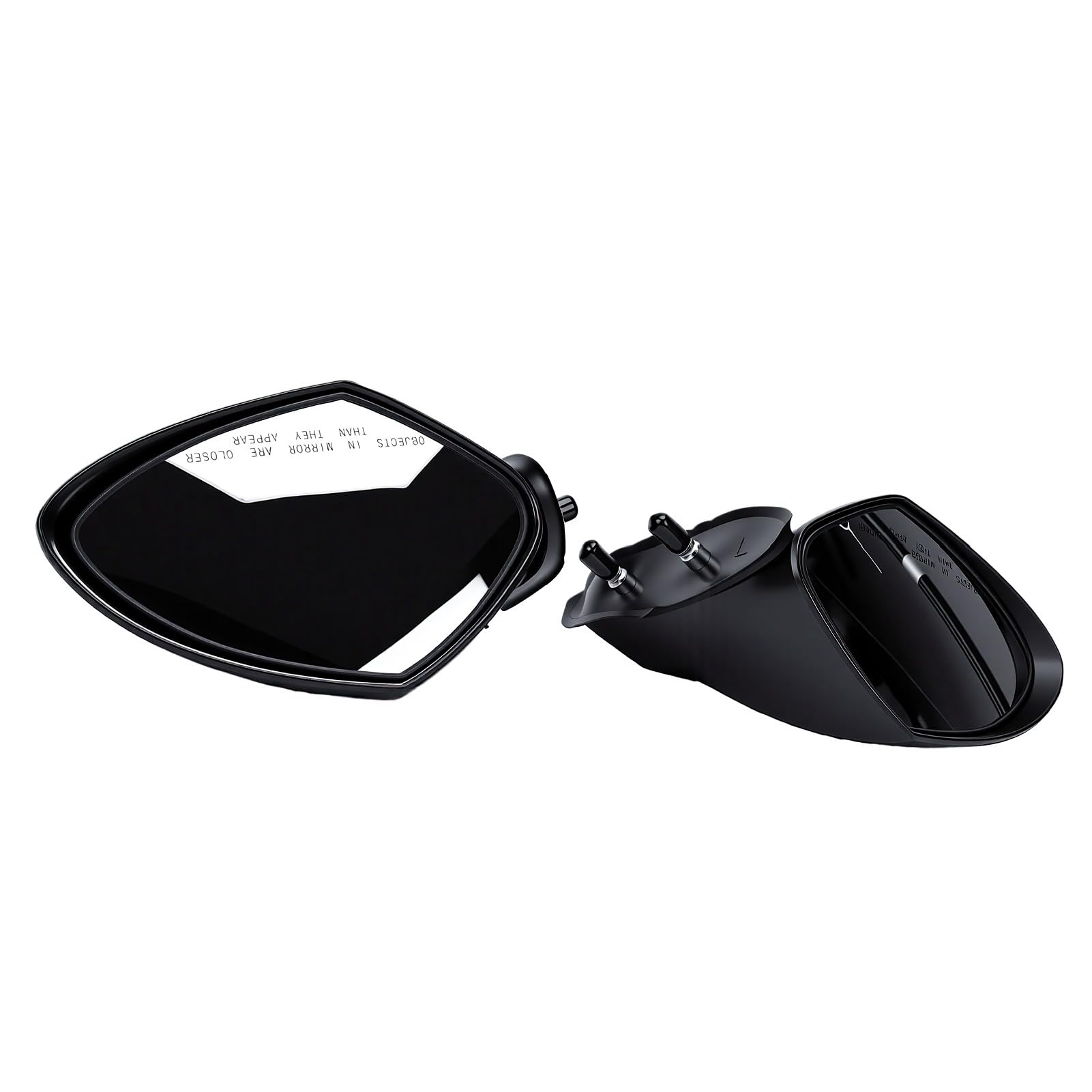 AMONIDA Set Specchietti Retrovisori Marini, Struttura Nera Resistente per WaveRunner VXR e FS, Sicurezza Avanzata, 2 Pezzi