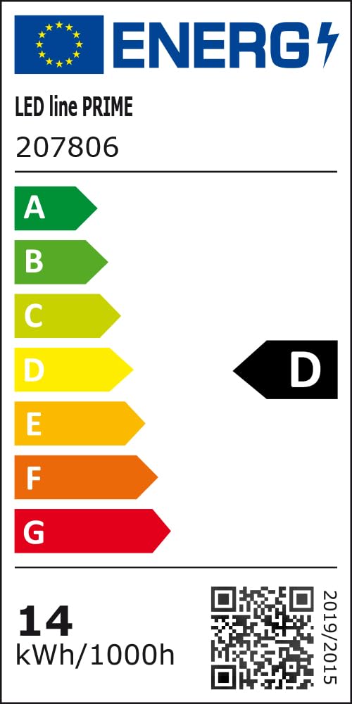 LED line PRIME LED Langfeldleuchte Büroleuchte Execuline Weiß Linear 120cm 30W 3900lm Neutralweiß 4000K 96°